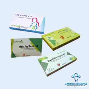 Aakshar Lifescience Complete Sti Test Kit Combo